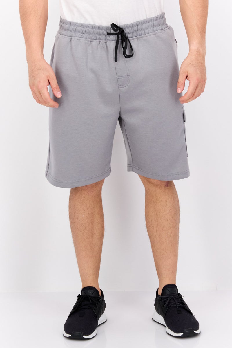 Legend Men Sportswear Fit 8,5 Inseam Outdoor Shorts, Grey - Image 1